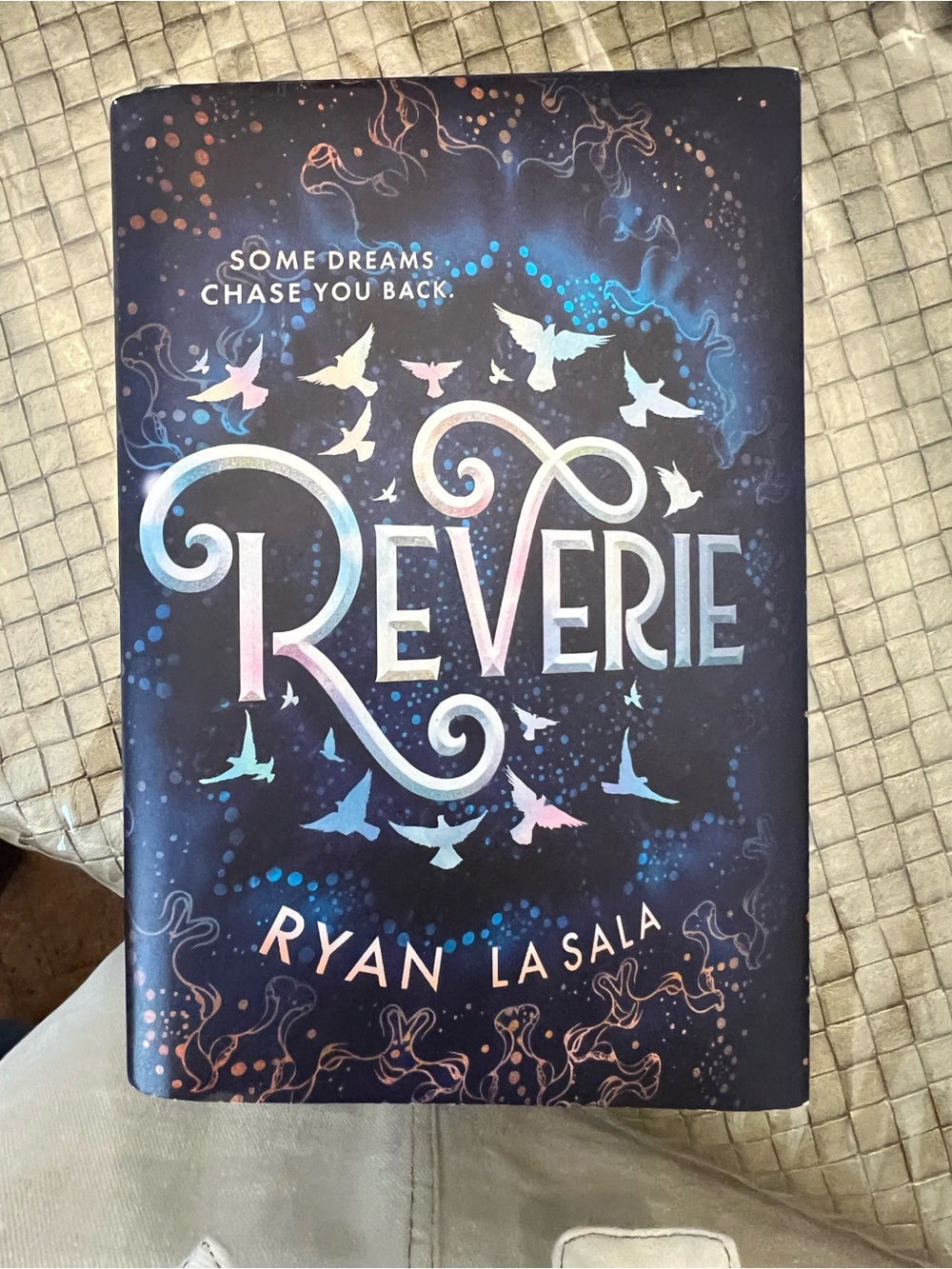 Reverie by — Navy Blue Hardcover Book
